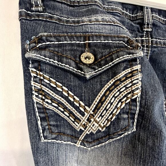 Cato Premium Women's Jeans size 14 38x31 the worn look - Picture 2 of 12